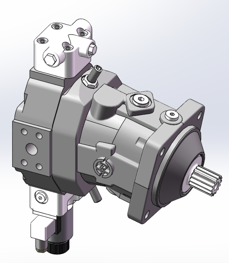 HD-A6VM55EP1/EP2 Axial Piston Variabel Motor Produktstart