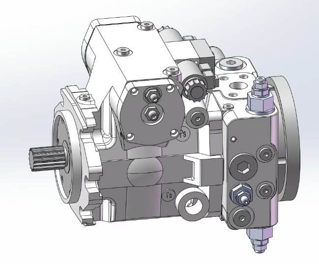 HD-A4VG71 duerch-Axis Pluner Variable Pompel Produktverëffentlechung